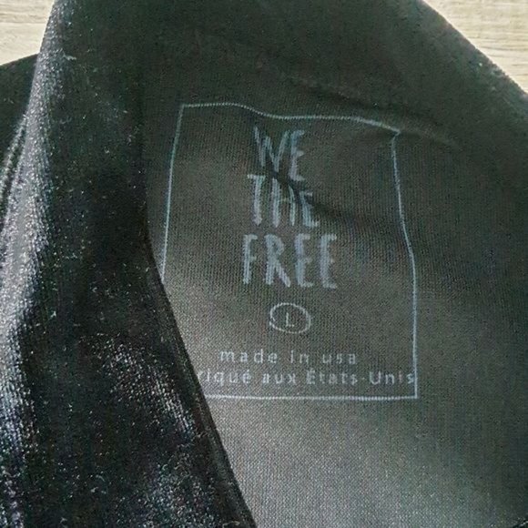 We the Free Black Velvet Top - Picture 9 of 10